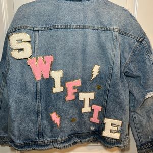 CUSTOM SWIFTIE JEAN JACKET